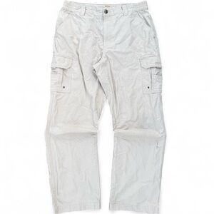 Men's white Cargo Pants 36 x32